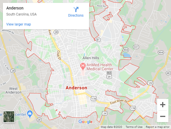 anderson south carolina